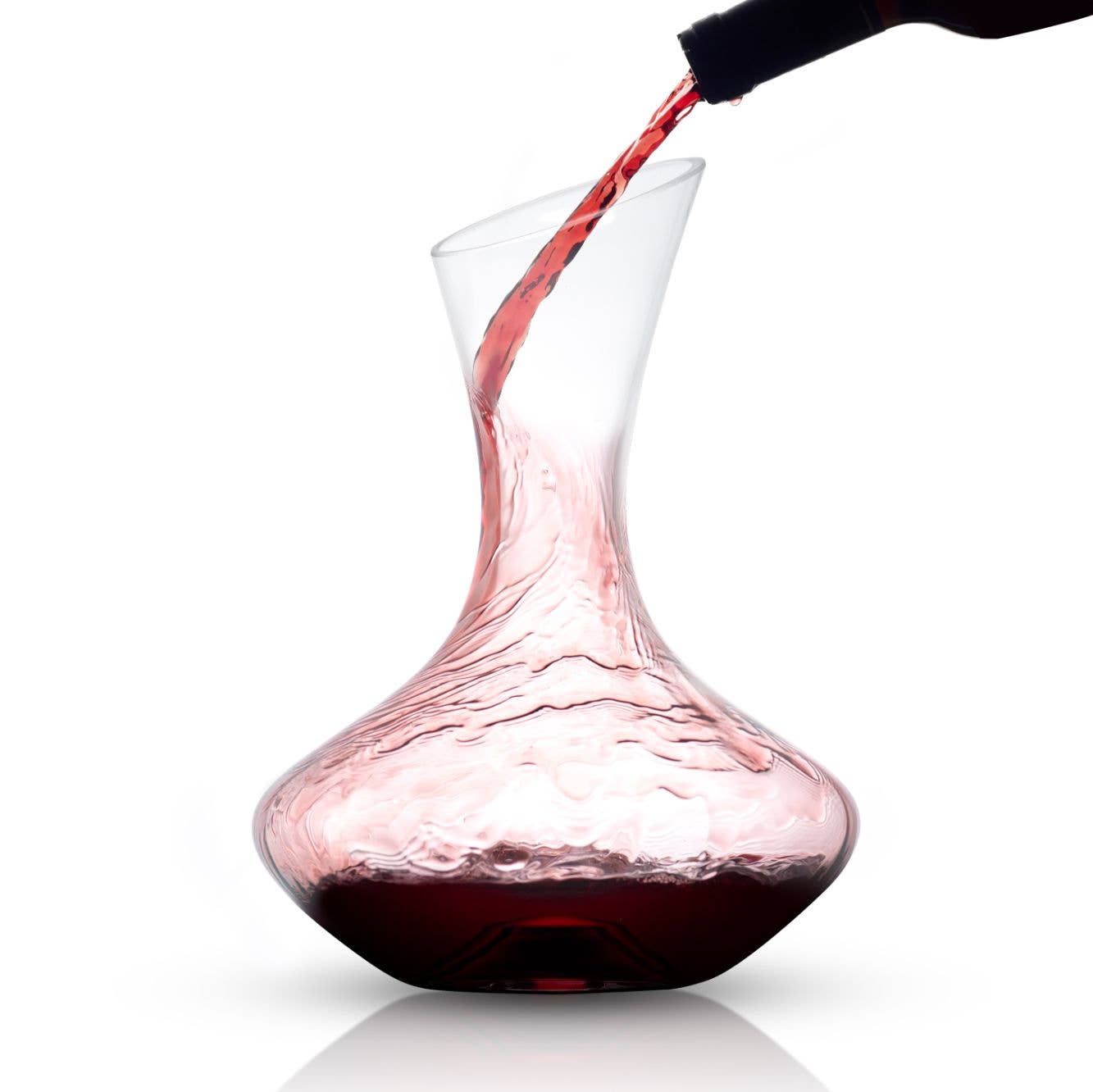 Lancia Crystal Wine Decanter, 40 Oz